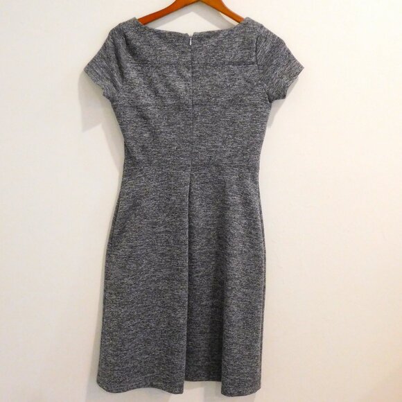 Marled Knit Fit and Flare Dress - Picture 3 of 4